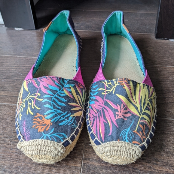 Sperry Katama Cape Espadrille Slip-Ons in Blue Seaweed - Picture 2 of 9